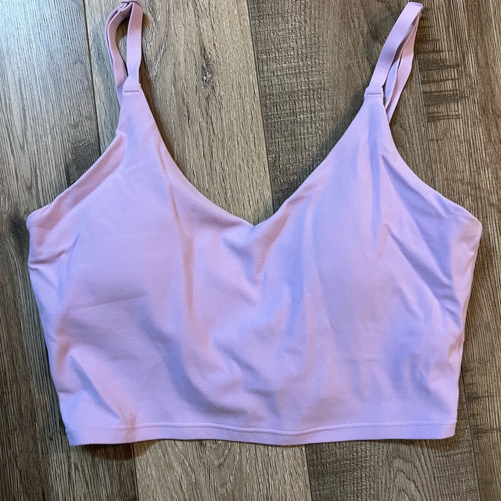 Athleta Light Purple Activewear Top